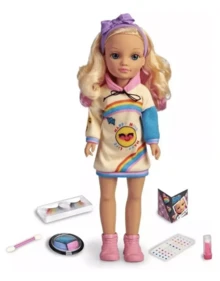 MUÑECA EN CAJA NANCY ARCOIRIS - Amarillo - Ver 2