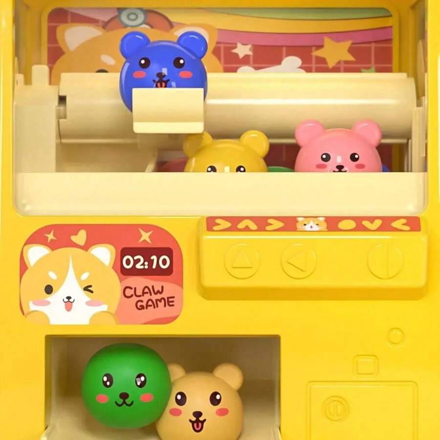 Vending Machine Toys Kids Claw Machine Hand Eye Coordination Toy Mini Electronic Girl Gift Candy