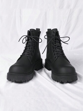 2024 Autumn/Winter New Arrival, Holiday Sale, Women Hiking Ankle Boots, Black Boots, Extra Wide & Extra Large Sizes, Bridal Season Unisex High-Top Leather Boots, Small Sizes & Women Large Sizes, New Simple Leather Shoes, Casual Couple Outdoor Shoes, Business Work Shoes Suit Wedding Shoes
