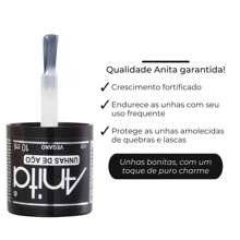 Kit Tratamento Anita 5 Esmaltes + 1 Cera Hidratante Cuticula