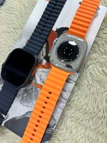 Ultra 9 Plus Smart Watch With 44 Mm Model With All Apple Functions Easy Connectivity App Connects With Android And IOS No Exceptions Come Check Out This Mega Novelty And Guarantee Yours Now! - Silver - View 6