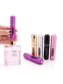 Kit 8 Uni-Piece 5Ml Refillable Spray Bottle, Portable & Mini Portable, With Bottom Refill Opening For Perfume - Assorted Colors - Nhiều màu - Xem 4