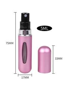 Kit 8 Uni-Piece 5Ml Refillable Spray Bottle, Portable & Mini Portable, With Bottom Refill Opening For Perfume - Assorted Colors - Nhiều màu - Xem 6