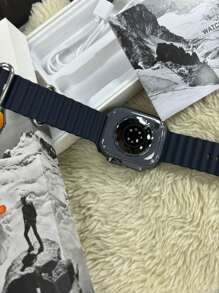 Ultra 9 Plus Smart Watch With 44 Mm Model With All Apple Functions Easy Connectivity App Connects With Android And IOS No Exceptions Come Check Out This Mega Novelty And Guarantee Yours Now! - 黑色 - 查看 6