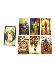1set Tarot Of The Witch's Garden Tarot Card Game - Multicolor - View 3