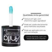 Kit Tratamento Anita 5 Esmaltes + 1 Cera Hidratante Cuticula