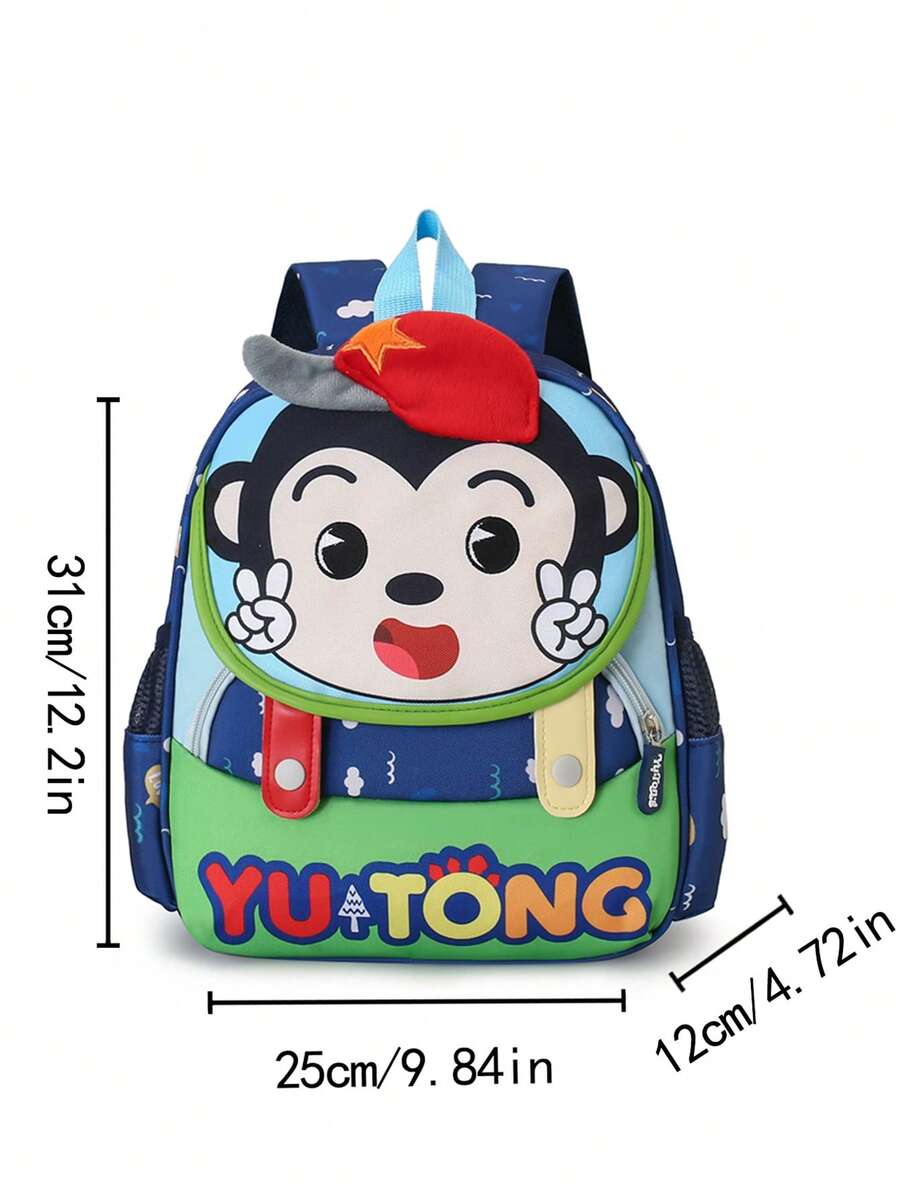 Kindergarten Schoolbag Female Cute Cartoon Boys Primary, Middle And