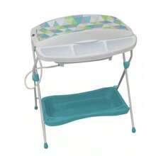 Milan Alta Bathtub With Prinsel Changing Mat - Blue - View 2