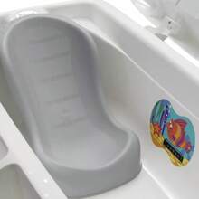 Milan Alta Bathtub With Prinsel Changing Mat - Blue - View 5
