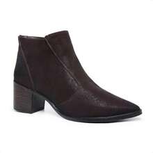 Women's Soft Comfortable Short Shaft Lightweight Boot Fattor Shop - Cà phê nâu - Xem 4