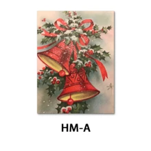 1pc, Nghệ thuật treo tường hình chuông Giáng sinh, Chuông chúc mừng năm mới, Trang trí Giáng sinh, In áp phích cổ điển, Tranh vải tối giản, Thích hợp để trang trí nhà cửa, Phòng ngủ, Phòng khách, Văn phòng tại nhà, Trang trí phòng tắm, Trang trí tường 20 * 28 inch, Không có khung - nhiều màu - Xem 8