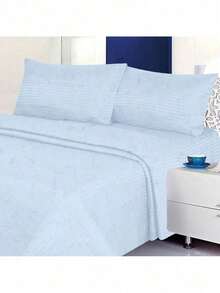 1800 Count 4 Piece Bed Sheet Set Twin Full Queen King - màu xanh lá - Xem 5