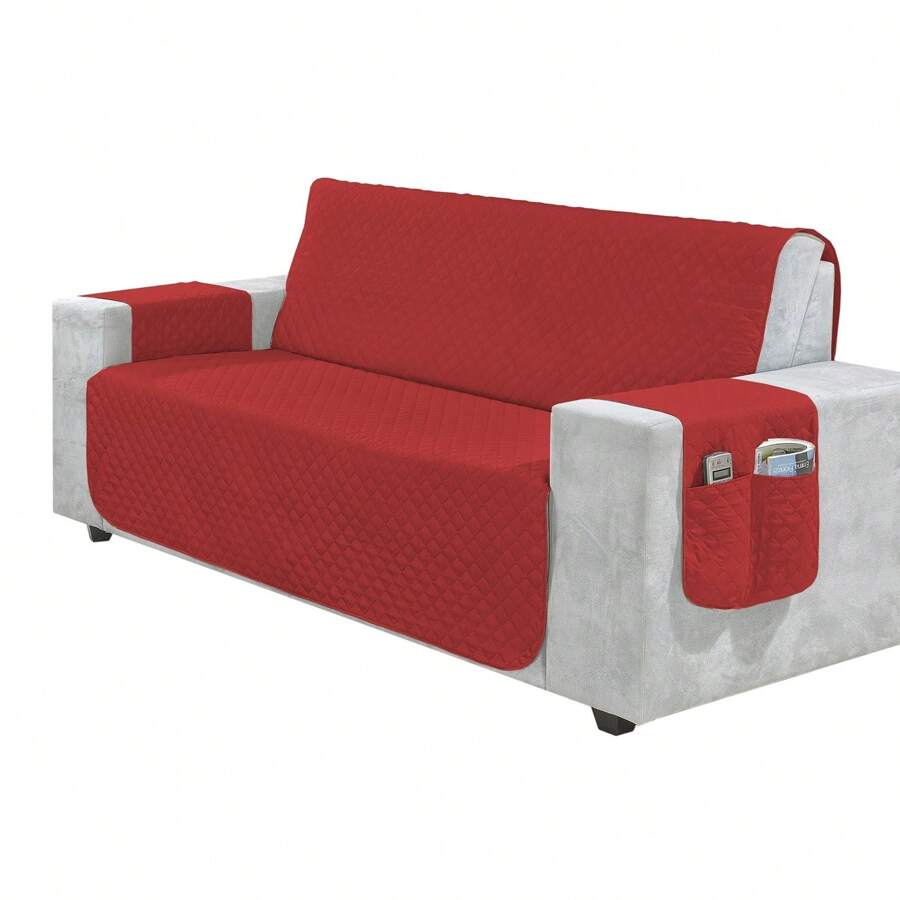 Protective Cover For Lorena 3-Seater Sofa - 紅色 - 查看 1