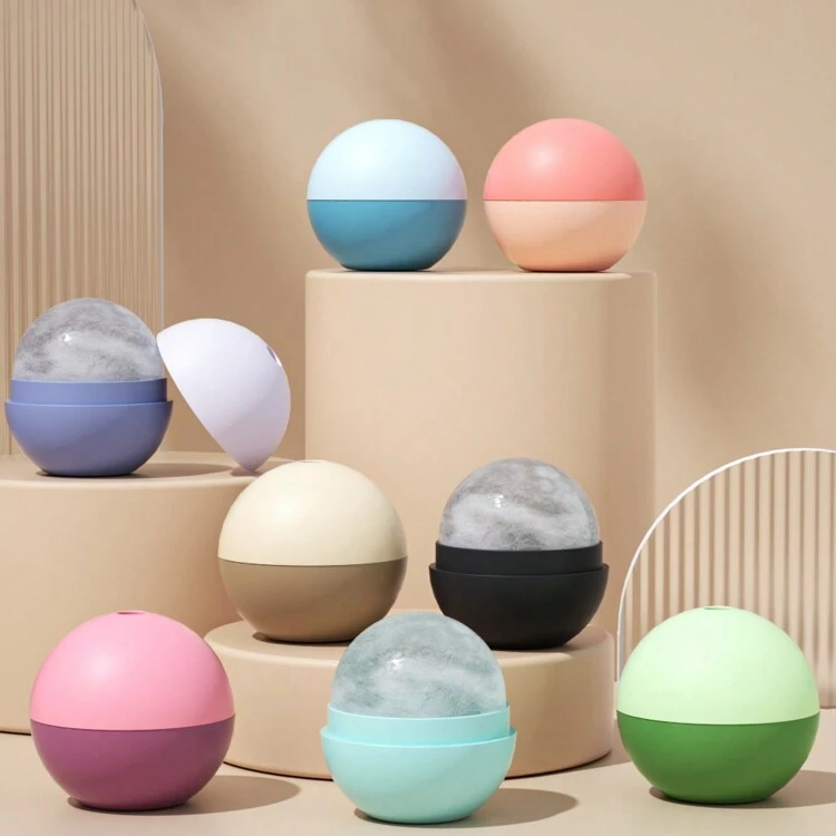 1 pièce Rouleau à glace pour le visage et les yeux, rouleau à glace pour le visage, outil de soin de la peau avec rouleau à glace facial, moule à glaçons en silicone pour la beauté du visage, produits de beauté, de soins de la peau, de spa, d'auto-soins, outils de soins de la peau, soins du visage, fournitures d'esthéticienne, massage, outil de massage du visage, rouleau facial, rouleau à glace, rouleau à glace pour le visage