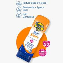 Protetor Solar Banana Boat Dry Balance Sport 50fps Pele Seca