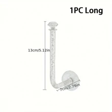 1 件/2 件/3 件/5 件珠宝收纳架、壁挂式收纳架、手链挂架、发夹架、头带挂钩、浴室挂钩、防损挂钩、钥匙挂钩、墙面装饰、壁挂式收纳架，非常适合悬挂项链、珠宝、手链、浴室配件 - 透明 - 查看 7