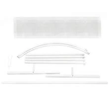 White Mesh Wall Stand Arch Backdrop Iron Wedding Event Party Props DIY Decoration - White - View 10