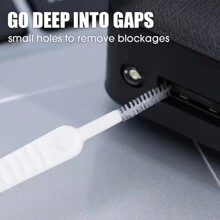 Mini Cleaning Brushes For Holes And Gaps Electronic Cleaning Soft Brush Bathroom Anti-Clogging Micro Nylon Washing Brushes Phone Hole Pore Gap Toilet Household Cleaning Tool For Shower Head Phone Keyboard PC Laptop