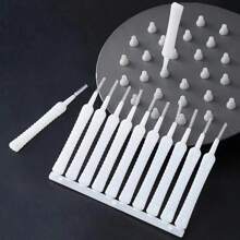 Mini Cleaning Brushes For Holes And Gaps Electronic Cleaning Soft Brush Bathroom Anti-Clogging Micro Nylon Washing Brushes Phone Hole Pore Gap Toilet Household Cleaning Tool For Shower Head Phone Keyboard PC Laptop