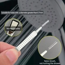 Mini Cleaning Brushes For Holes And Gaps Electronic Cleaning Soft Brush Bathroom Anti-Clogging Micro Nylon Washing Brushes Phone Hole Pore Gap Toilet Household Cleaning Tool For Shower Head Phone Keyboard PC Laptop