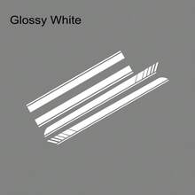 4 miếng dán mui xe bên hông xe cho Mercedes Benz GLA GLA45 GLA180 GLA200 GLA220 GLA250 X156 H247 AMG Phim Vinyl Trang trí Decal Phụ kiện độ xe Bộ dán thân xe - Một cỡ - Xem 12