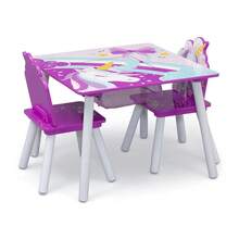 Unicorn Table And Chair Set With Storage (2 Chairs Included) - Greenguard Gold Certified, Pink - Unicorn - View 5