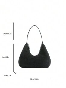 Glamorous Shiny Hobo Bag,Shoulder Bag Perfect For Party, Wedding, Prom, Dinner/Banquet, Matching With Party Dress,Formal Dresses, Prom Dress, Birthday Dress ,Suitable For University/College Classroom / Commute/Work/ Office/Festivals/Vacation/Holiday/Party/Travel, For Women, Rookies & White-Collar Workers,Girl, College Students,Young Girl