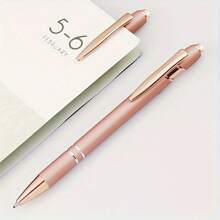 1/2/6/12/24/36pcs Personalized Metal Ballpoint Pens With Stylus Tip - Medium Point Retractable Pens For Adults, Custom Engraved Name Inspirational Message, Ideal For Sketching, Exam, & Office Stationery,School Supplies,For School,For Teacher,For Office,For Boys And Girls - A - View 8