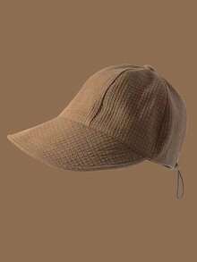 1 Mũ Chống Nắng Mùa Hè Mới, Độ Đàn Hồi Có Thể Điều Chỉnh, Mũ Nhanh Khô Và Thoáng Khí, Mũ Có Vành - be - Xem 4