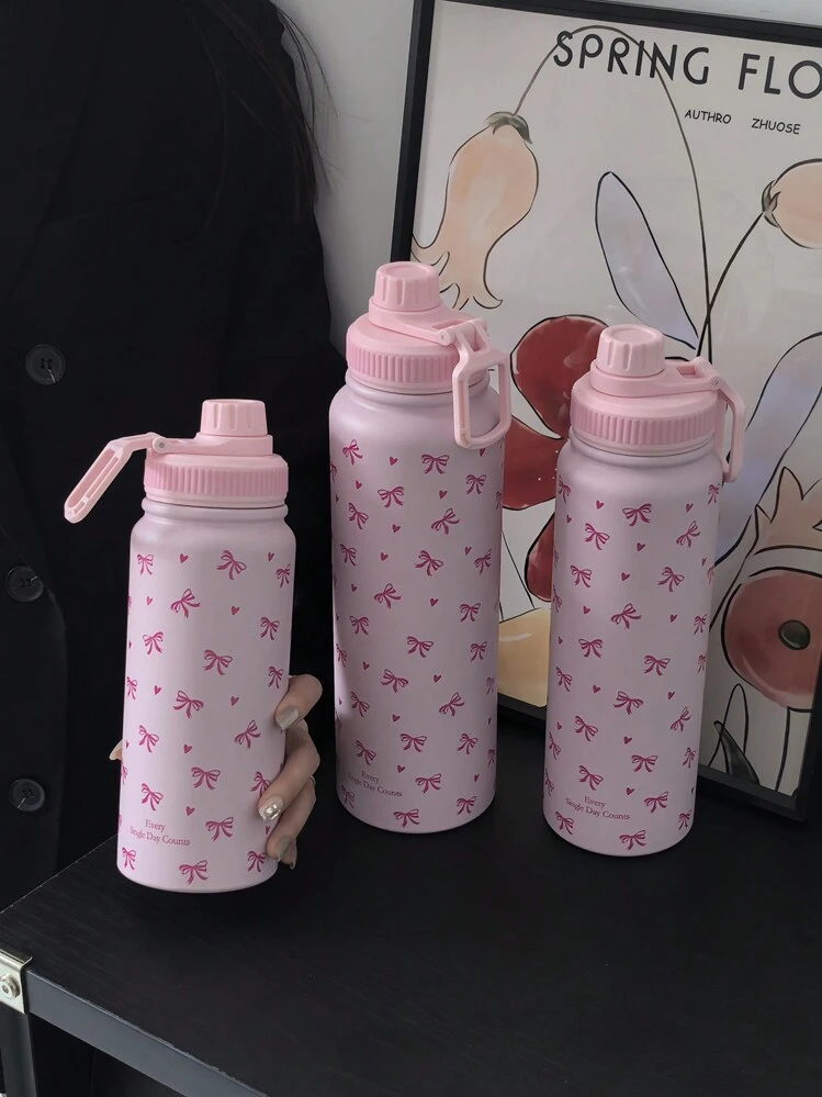 新品未使用 Ralph Lauren ピンクリボン 水筒 限定品 タンブラー スターバックス タンブラー SAKURA 2025 ハンディーステンレスボトル