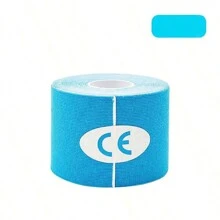 1 ROLLE 5cm x 5m Muskel Paste Kinesio Tape Elastisches Band Brust Paste Knie und Ellbogen Pad Fitnesstape Schutzzubehör Sport Tape Fitness Zubehör