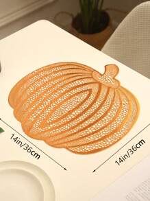 1-4 szt. Okrągłe proste podkładki z PCV, zmywalne, łatwe do czyszczenia, wycieranie, antypoślizgowe, odporne na ciepło, maty stołowe, słodka zaduma, eleganckie podkładki, ustawienie blatu, mata na stół w kuchni, świąteczne dekoracje weselne - Wielokolorowe - Zobacz 20