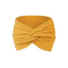 1 szt. szeroka miękka damska opaska do włosów, modne bandany w stylu boho, elastyczne opaski do jogi, akcesoria do włosów, opaski na głowę, wiązane, rozciągliwe, antypoślizgowe, duże opaski do jogi, bieganie, duży sportowy turban, opaska do włosów, jesienno-zimowa, na wakacje, elegancki szalik dla kobiet