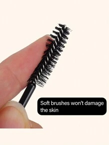 20-400支/包 一次性睫毛嫁接刷 - 睫毛膏刷/螺旋刷，适用于化妆和睫毛护理