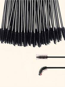 20-400支/包 一次性睫毛嫁接刷 - 睫毛膏刷/螺旋刷，适用于化妆和睫毛护理