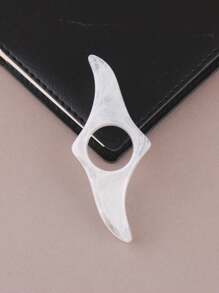 1pc Thumb Book End - Creative Stationery Office School Supplies Accessory - Black - View 13