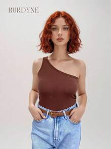 Kit 4 Basic Ribbed Mule Manca Tank Top Gringa Women's Summer Blouse - 彩色 - 查看 5