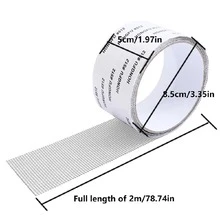 1pc Self-Adhesive Window Screen Repair Tape 5cm*2m With Anti-Mosquito Function For Patching Holes & Fixing Nets On Windows - Multicolor - View 10