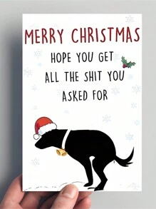 1 张有意义的生日贺卡、有趣的姐姐生日贺卡、送给最好的朋友、姐姐的礼物、生日祝福卡、圣诞节 - 彩色 - 查看 8