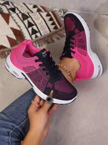 2024 Spring & Fall New Women's Running Shoes, Air Cushion Soft Sole Casual Sports Sneakers
