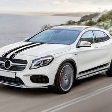 4 miếng dán mui xe bên hông xe cho Mercedes Benz GLA GLA45 GLA180 GLA200 GLA220 GLA250 X156 H247 AMG Phim Vinyl Trang trí Decal Phụ kiện độ xe Bộ dán thân xe - Một cỡ - Xem 8