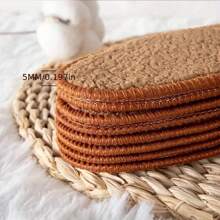 1 双冬季羊驼羊毛鞋垫，柔软毛绒保暖加厚足部保暖鞋垫，适用于男女透气雪地靴鞋加热垫保暖鞋垫 - 鞋墊 - 查看 4