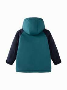 Balabala Boys' Raglan-Sleeved Down Jacket Warm For Winter - Green - View 5