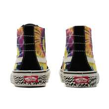 Vans 女士平底鞋跟运动鞋轻便休闲运动鞋厚底情侣鞋 - 黑色/彩色 - 查看 6