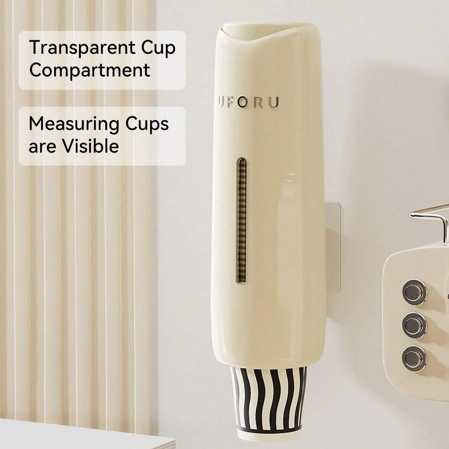 JYPS Cup Dispenser, Water Cooler Cup Dispenser Fits 4oz 7oz Cups