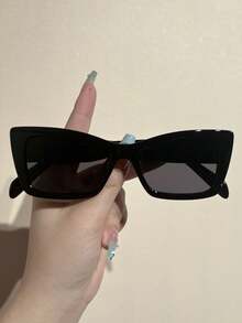 1 chiếc kính mát mắt mèo tam giác cổ điển mới 2024 dành cho nữ, kính mát thời trang cá nhân hợp thời trang gọng nhỏ chống tia UV cao cấp, tôn dáng, phù hợp cho hàng ngày, du lịch, nghỉ dưỡng. Phụ kiện đi biển dành cho nữ kính râm kính râm thời trang cơ bản và phù hợp với áo len quần jean quần nỉ áo khoác áo hoodie váy và áo sơ mi dài tay - Nhiều màu - Xem 13