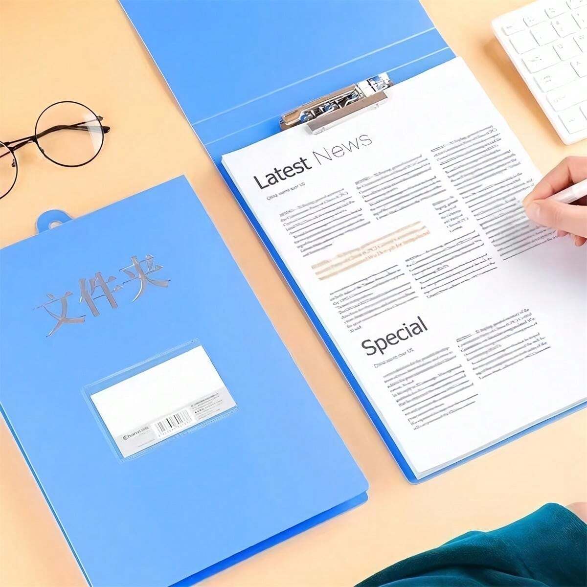 A4 Hanging File Folder, Office Supplies For Attendance Check, Financial