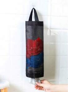 1个,居家购物袋挂袋厨房壁挂垃圾塑料袋收纳便携式抽取式杂物收纳袋是居家厨房必备收纳袋