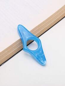 1pc Thumb Book End - Creative Stationery Office School Supplies Accessory - Black - View 16