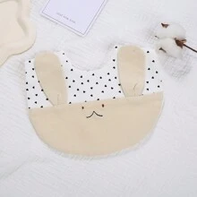 Ins Phiên Bản Hàn Quốc Của Yếm Cho Bé Mùa Thu Mới Yếm Cho Bé Xoay 360 Độ Cổ Cánh Hoa Khăn Nước Cho Trẻ Sơ Sinh Chống Thấm Nước Chống Nhổ Sữa Yếm Hai Mặt Đa Năng - Nhiều màu - Xem 12